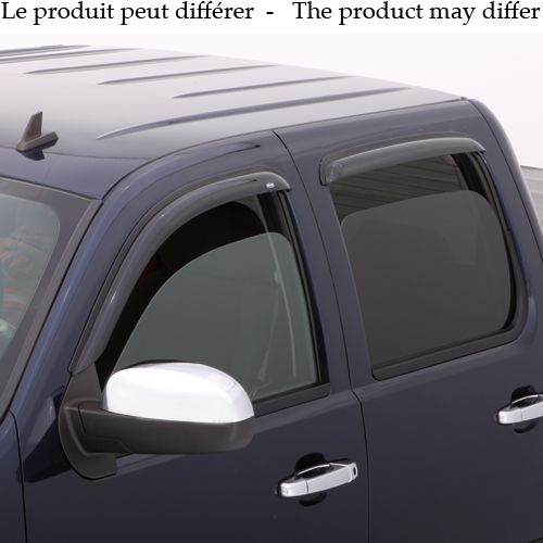 EGR® • 642751 • Tape-On SlimLine • Rain Deflectors