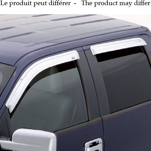 Stampede® • 6934-8 • Tape-Onz • Rain Deflectors • Jeep Grand Cherokee 11-21