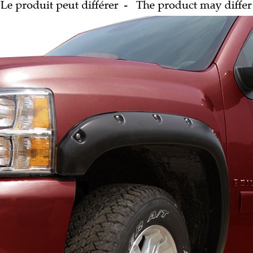 Stampede® • 8418-2 • Ruff Riderz • Black Fender Flares • GMC Sierra 1500/2500/3500 07-10