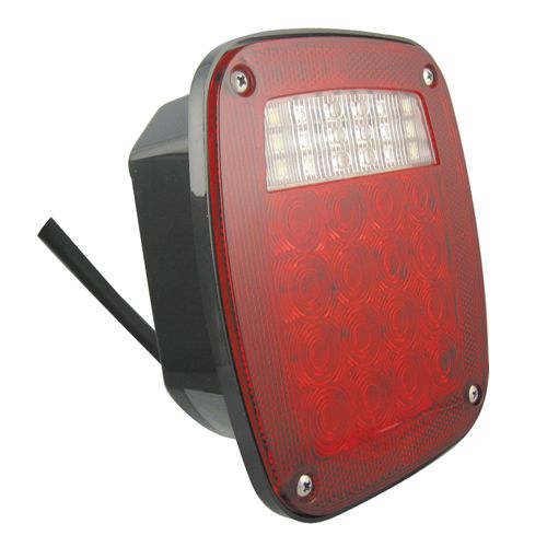 Uni-Bond LTL6400 - 5.9" x 6.75" LED Tail Light Stop/Backup