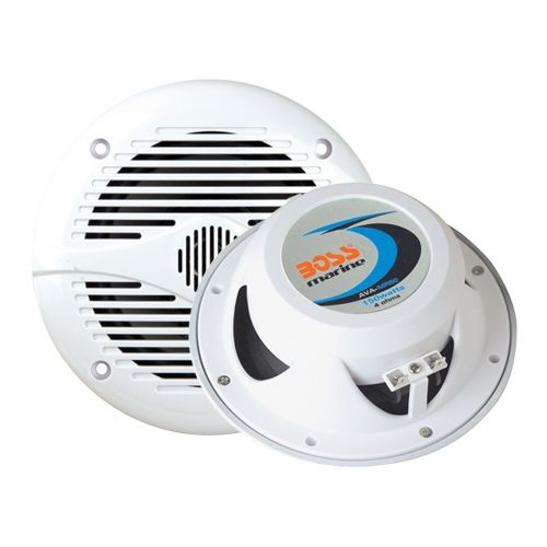 Boss MR50W - 5.25" 2-Way 150W Marine Full Range Speakers. (Sold in Pairs)