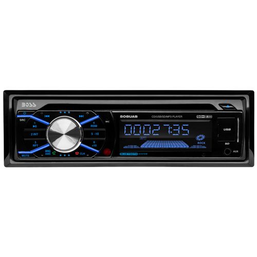 Boss 508UAB - Single-DIN, CD/MP3 Player Bluetooth