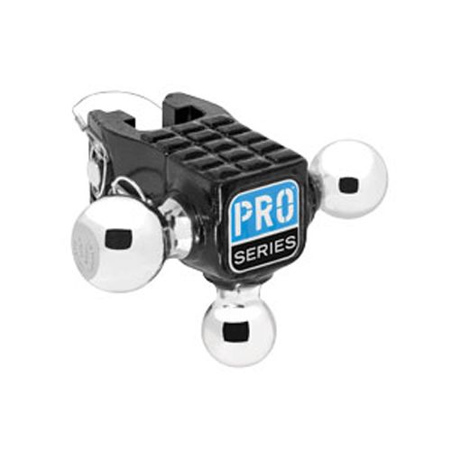 Draw-Tite 63075 - Trailer Hitch Ball Mount Accessory, Adjustable Tri-Ball, 14,000 lbs. Capacity, Black