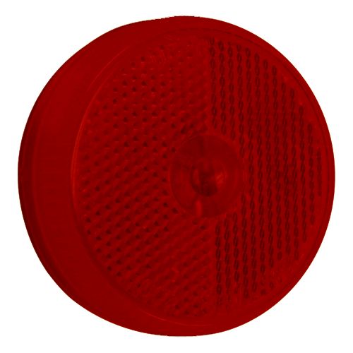 CLR REAR LIGHTS RED 2.5\ROUND