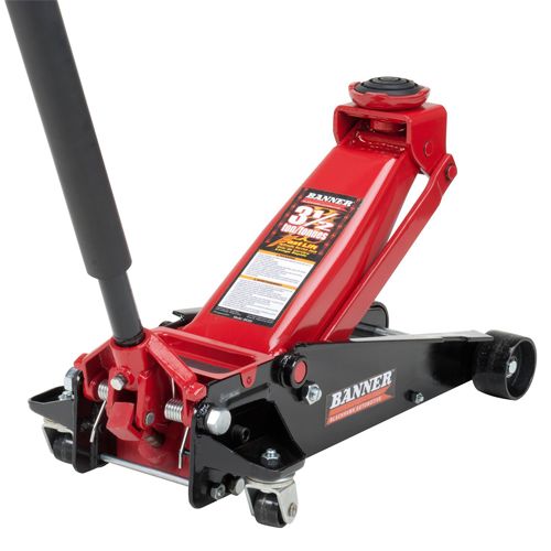 Banner B-6350 - Steel Floor Jack 3.5 Ton