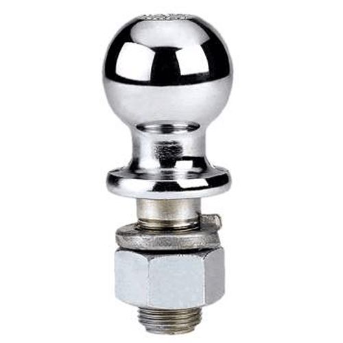 RT 22-0131 - Hitch Ball 2" - Shank Dia. 1", Chrome, capacity 5,000 lbs