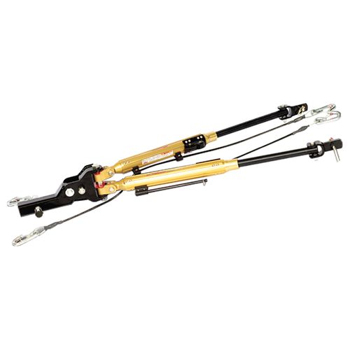 Demco 9511008 - Dominator Self-Aligning Aluminum Tow Bar - 7,500 Lbs