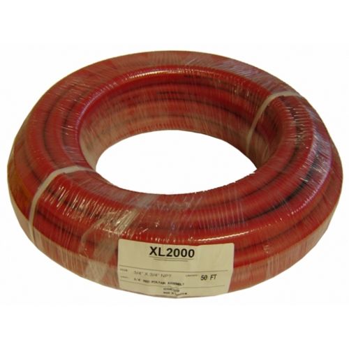 Air Hose 3/4" X 50' Red 250 Psi