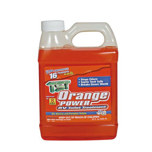 Camco 41199 - TST Orange Power Toilet Treatment  - 1 Gallon