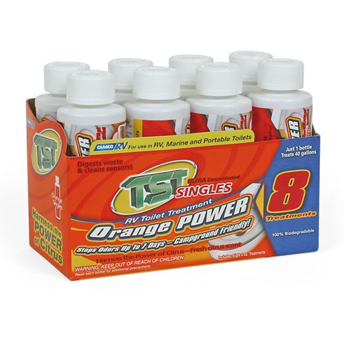 Camco 41198 - TST Orange Singles  - 8-4oz Bottles