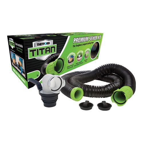 20' TITAN SEWER HOSE KIT