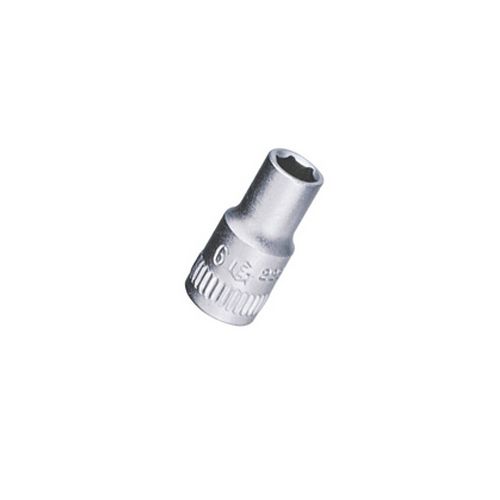 Genius 2225045 - Chrome Socket 4.5 mm 1/4" Drive 6 Pt