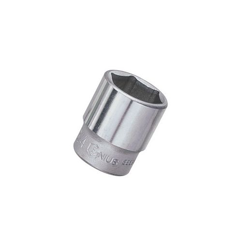 Genius 323208 - Chrome socket 8 mm Metric 3/8" Drive 6 pt