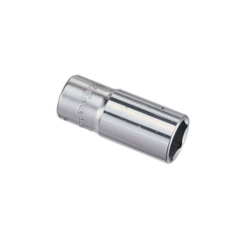 Genius 376316 - Deep Chrome Socket 1/2" SAE 3/8" Drive 12 pt