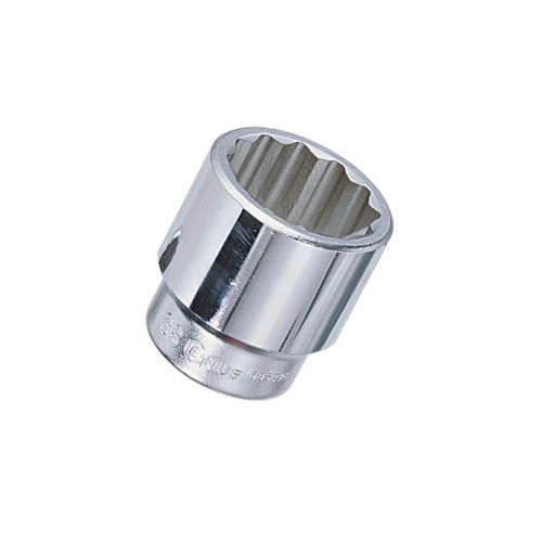 Genius 373208 - Chrome Socket 1/4" SAE 3/8" Drive 12 pt