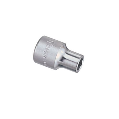 Genius 423814 - Chrome Socket 14 mm Metric 1/2" Drive 6 pt