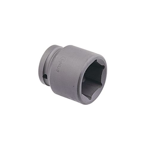 Genius 665276 - Impact Socket Cr-Mo 2-3/8" SAE 3/4" Drive 6 Pt