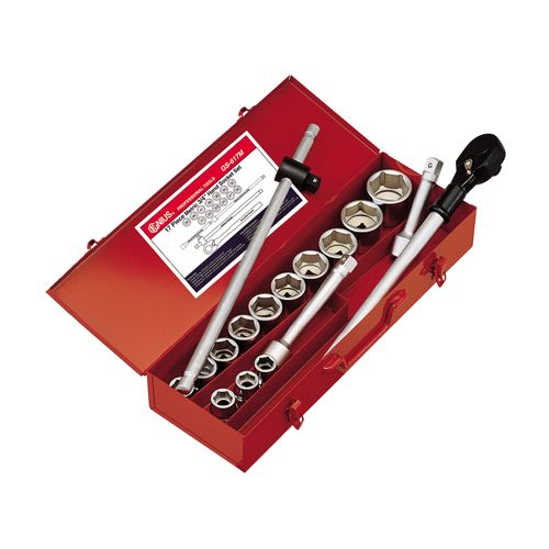 17PC 3/4"DR. HAND SOCKET SET