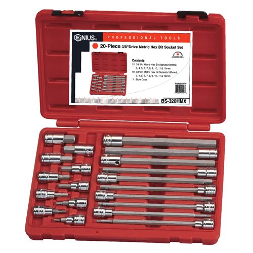 METRIC HEX BIT SOCKET SET