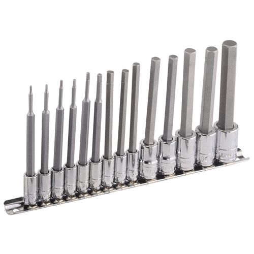 SAE HEX BIT SOCKET SET 14PC