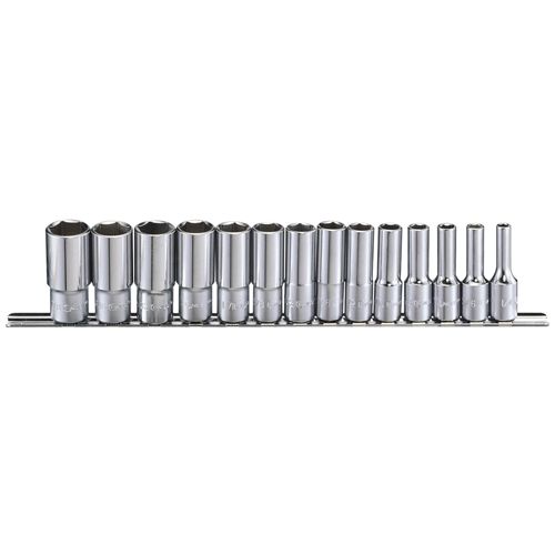 14PC  HAND SOCKET 6 PTS  3/8"D