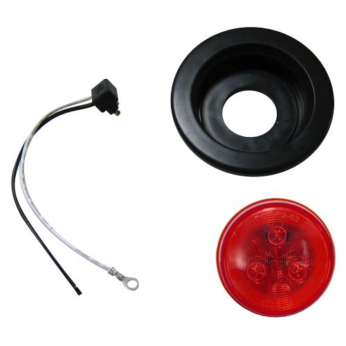 LIGHT KIT LED 2" RED