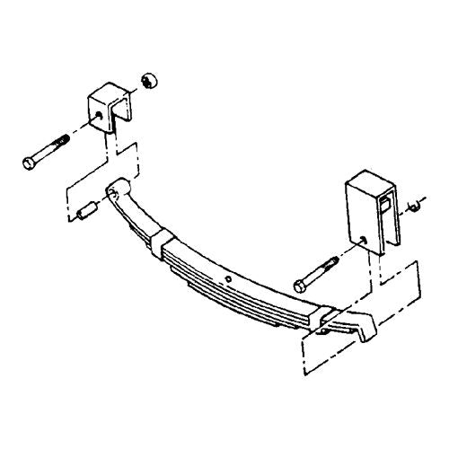 SINGLE SUSP.KIT 2" SLIPPER