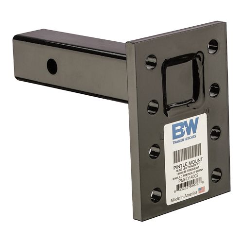 BW PMHD14003 - Pintle Mount Plate for 2" Receivers