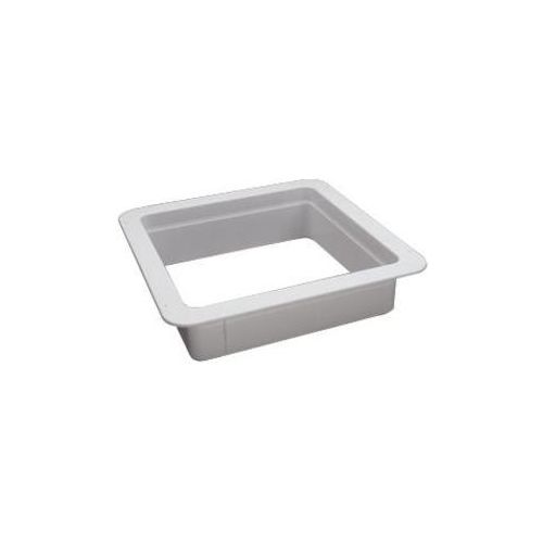 Heng's White 3-1/4 to 4-1/4" Roof Vent Garnish