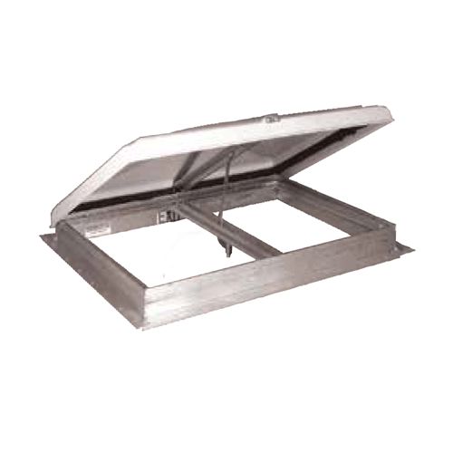 Hengs Industries 90008-C1 - 22" x 15" White Escape Hatch Vent Lid