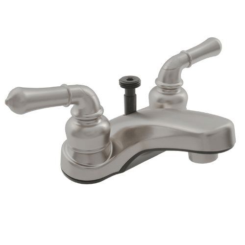 Dura Faucet DF-PL720C-SN - Dura Classical RV Lavatory Faucet w/ Diverter - Brushed Satin Nickel