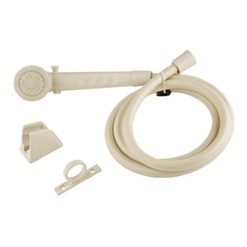 Dura Faucet DF-SA130-BQ - Dura RV Shower Head & Hose - Bisque Parchment