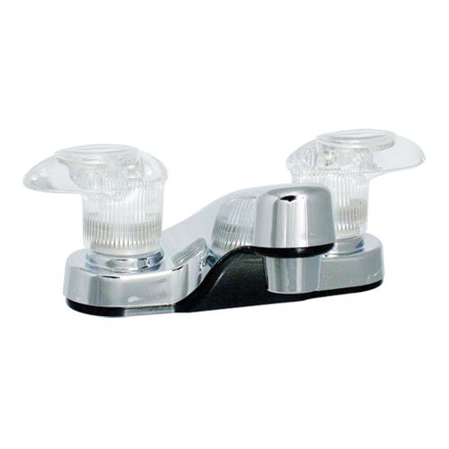 LAVATORY FAUCET 4" 2KNOBS CHR