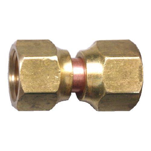 BRASS FORGÉD NUT COUPLING,1/2" TUBE