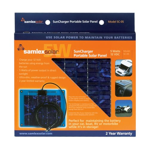 5W SUNCHARGER 12V