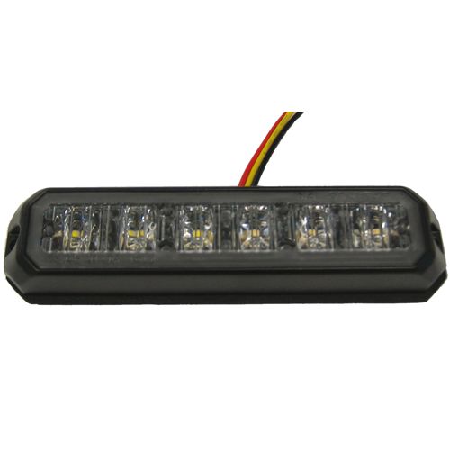 SPT E-915AW - 5'' Warning Light LED Amber/White