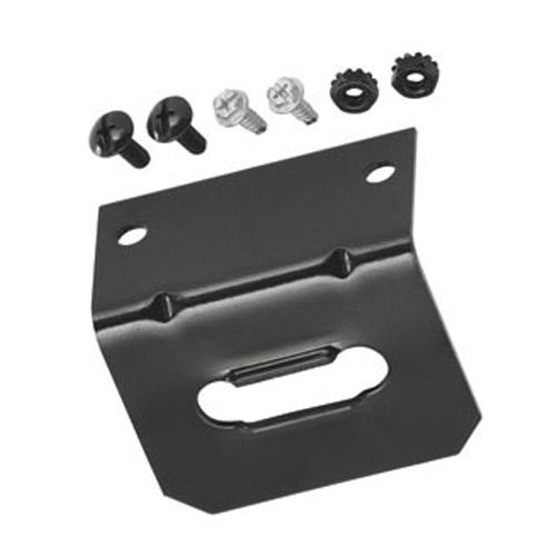 Draw Tite 118144 - Black Mounting Bracket - 4-Way Flat Wire