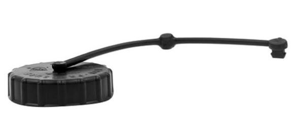 B&B Molder 94244 - Black Plastic Replacement Water Fill Cap with Strap