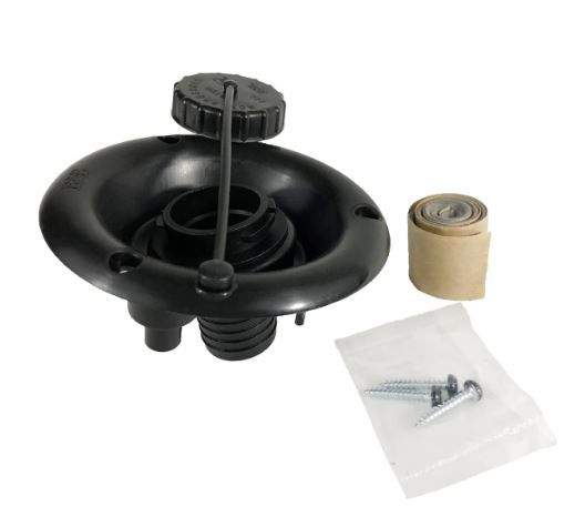 B&B Molders 94248 - Black Gravity Water Dish Assembly