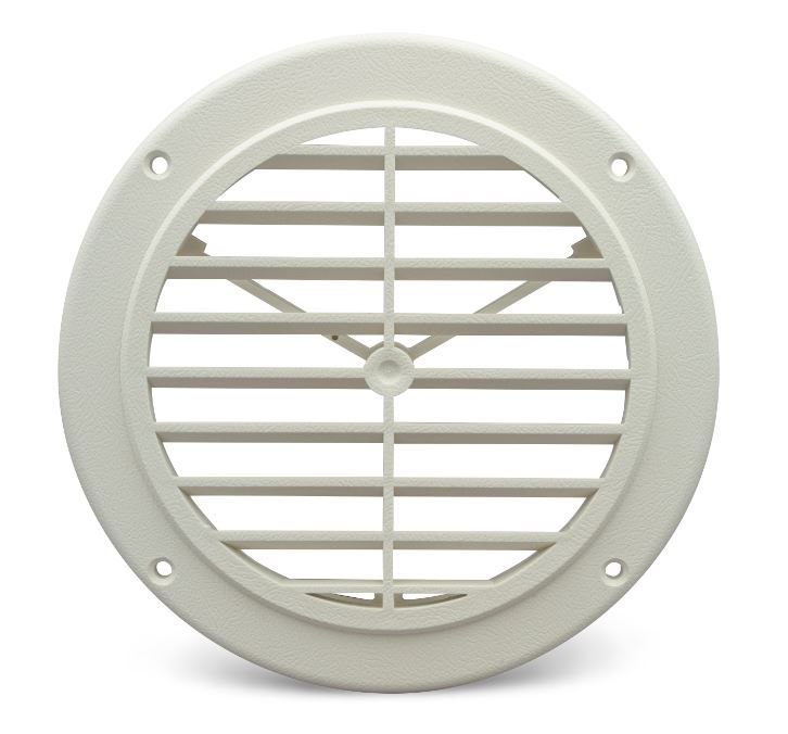 B&B Molders 94274 - White 5-1/4" Ceiling Fan Grill without Damper