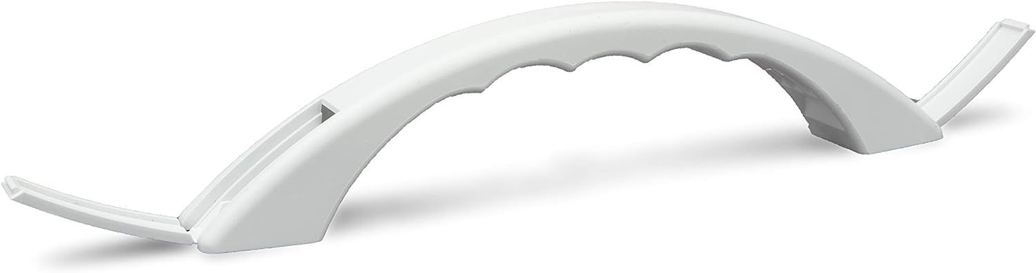 B&B Molders 94164 - White Exterior 9-7/8" Grab Handle