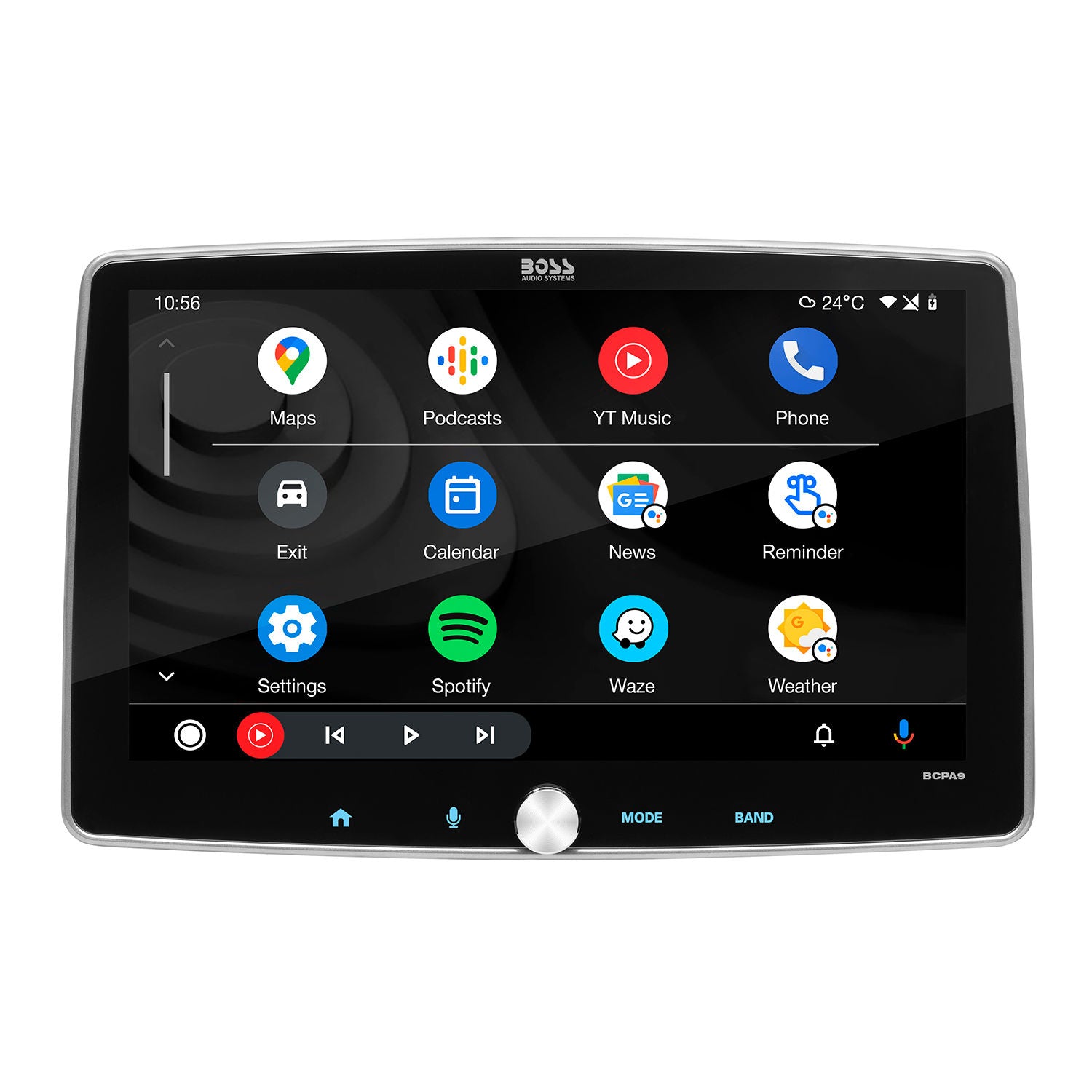 Boss BCPA9 - Single-DIN Apple Carplay & Android Auto 9" Touchscreen BT