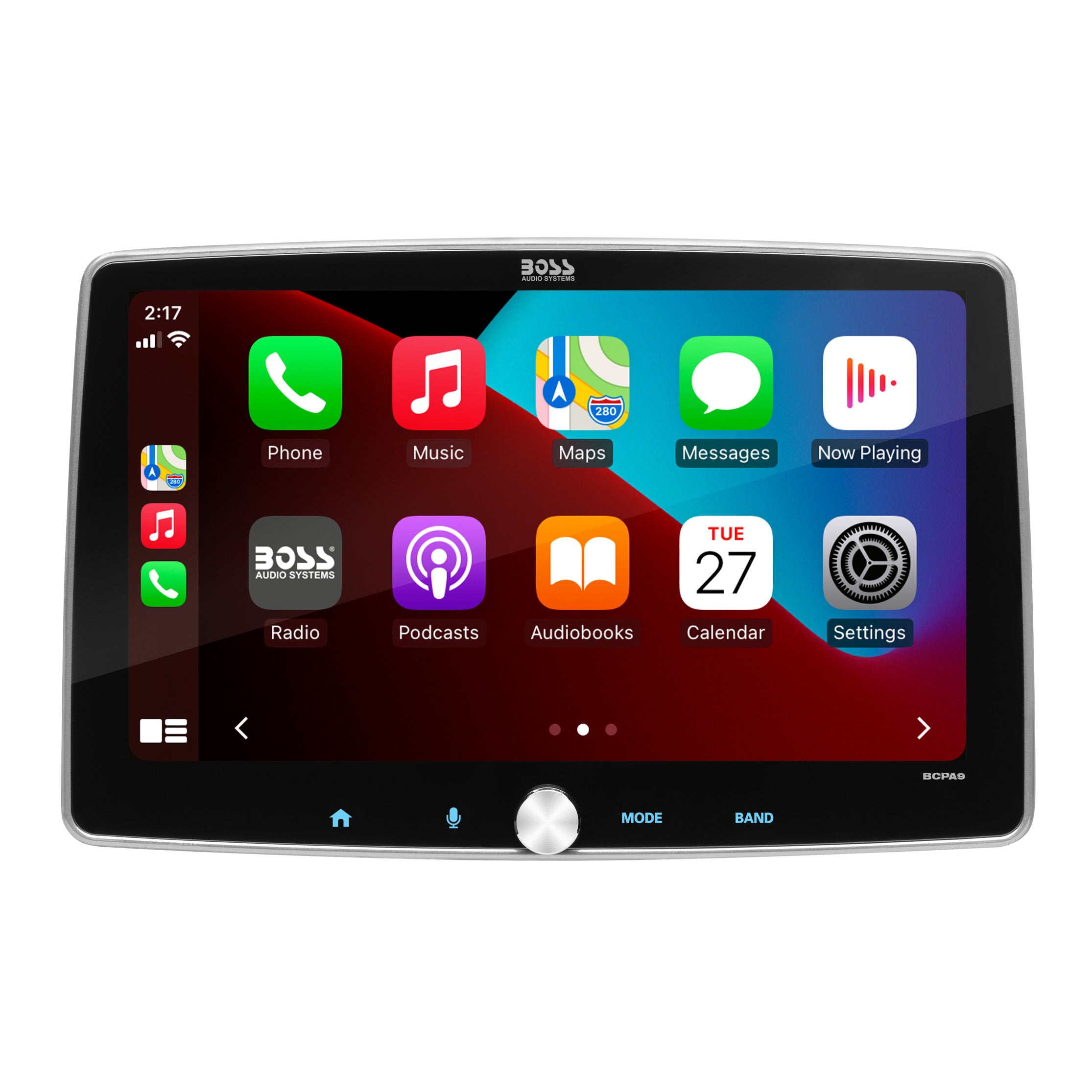 Boss BCPA9 - Single-DIN Apple Carplay & Android Auto 9" Touchscreen BT