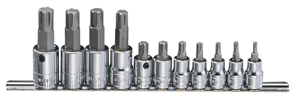 11 PC 3/8 & 1/2"DR SOCKET SET