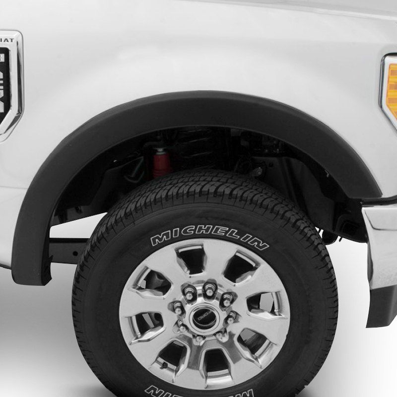 Bushwacker® • 20944-02 • OE Style • Black Fender Flares • Ford F-250 Super Duty 17-22