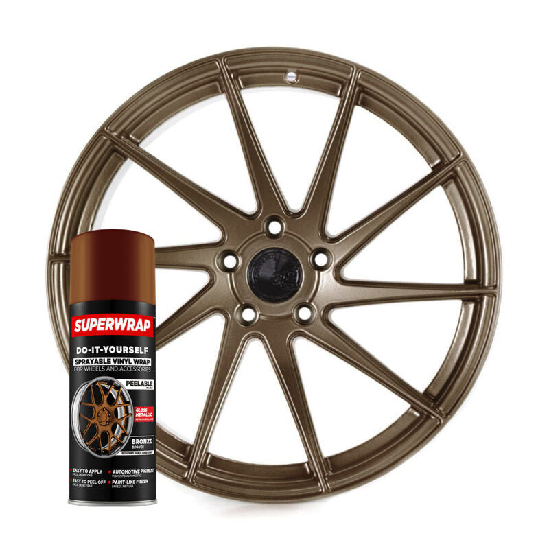 Superwrap SWMT02-CA - Mettalic Serie, Sprayable Vinyl Wrap Bronze 313 g