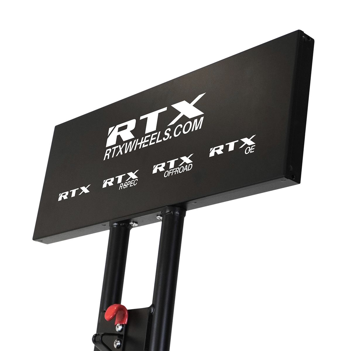 RTX C80 - Black Display Stand for 3 Wheels (14" to 20") with RTX Logo