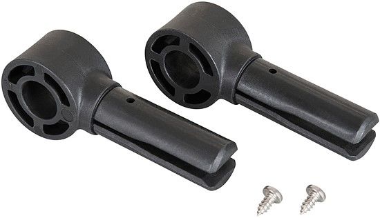 Rhino Rack CA1175 - (Pair) Black Batwing Nylon Pole End Kit