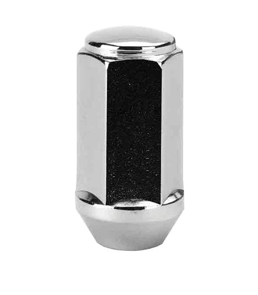 Ceco CD1909XL-100 - (100) Chrome Duplex Bulge Acorn Cone Seat Nut 14X1.5 48mm 19mm Hex