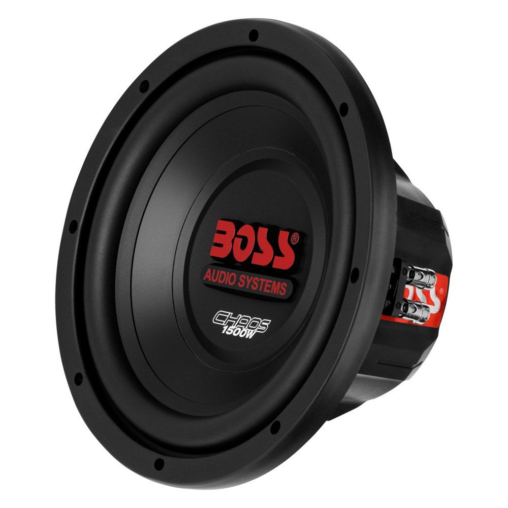 Boss CH10DVC Subwoofer Car 10" dia. 1500W Max. Dual 4 Ohm Voice Coil